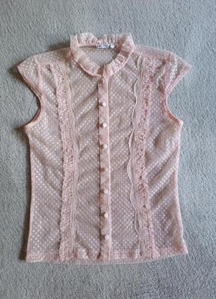 Прозрачная кофточка от papaya