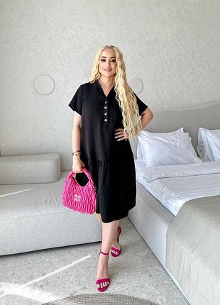 Льняна сукня