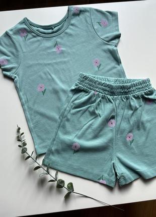 Летний костюм на девочку george шорты футболка 1/1,5,1,5/2,2/3,3/4,4/5
