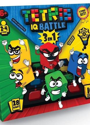 Настільна гра "tetris iq battle 3в1", danko toys, g-tib-02u1 фото