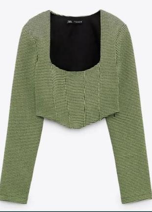 Топ zara корсетный топ 3