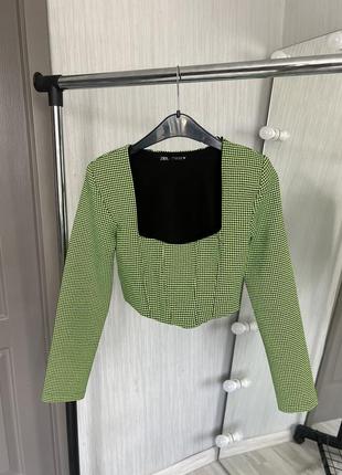 Топ zara корсетный топ 5