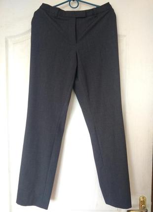 Брюки штани класичні жіночі темно-сірі