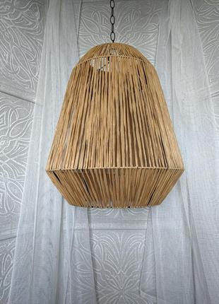 Сітильники з рафії ручної роботи
