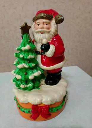 Фигурка санты, винтаж