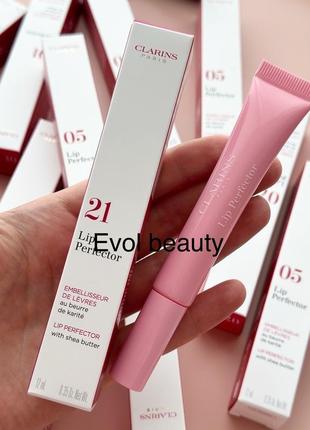 Роскошный блеск для губ и щечек clarins lip perfector.