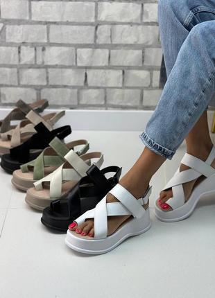 Босоножки натуральная кожа 36-41🎀