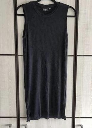 Плаття чорне котонове