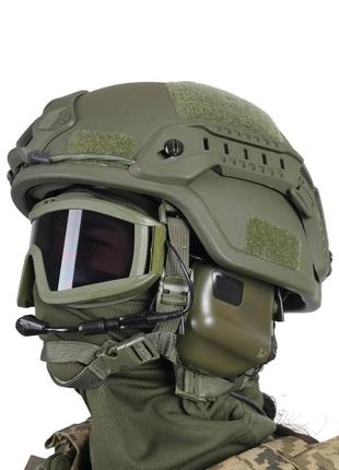 Комплект mich + навушники earmor m32 з універсальним кріпленням
з покращеною системою кріплення wendy
клас захисту nij iiia