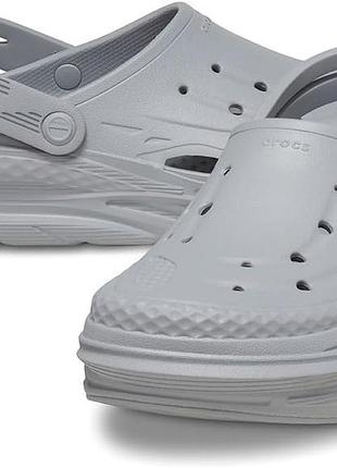 Crocs крокс сабо шлепки клоги шлепанцы сандалии off drid clog 209501-001 grey