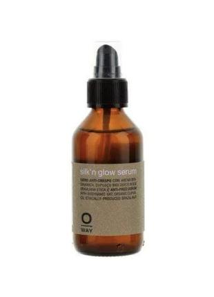Сыворотка для волос с анти-фриз эффектом oway silk´n glow serum 100 мл.