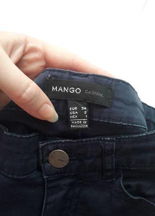 Синие брюки, джинсы от mango6 фото