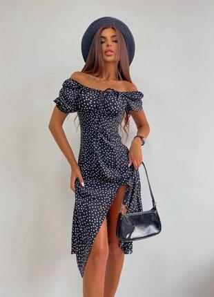 Сукня в горошок