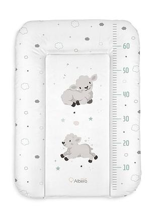 Сповивальний матрац albero mio 70x50 см 439 owieczki