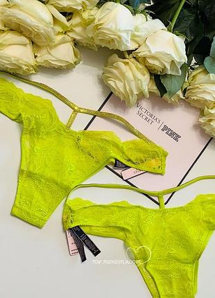 Трусики, білизна зі стразами victoria’s secret, оригінал!