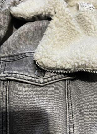 Джинсова куртка тепла4 фото