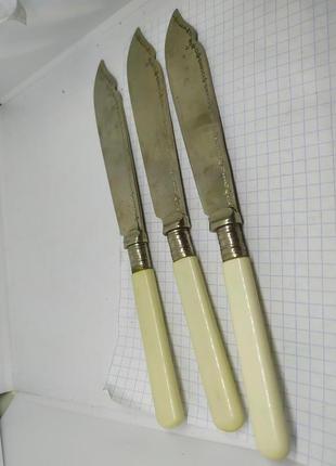Три вінтажні ножі rustless nickel