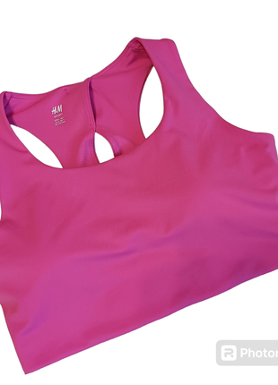 Топ спортивный с вставной поролоновой чашкой eur l