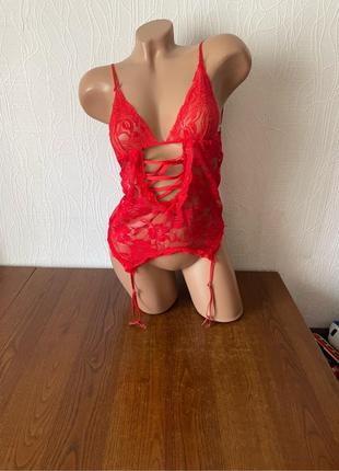 Секси белье с подтяжками