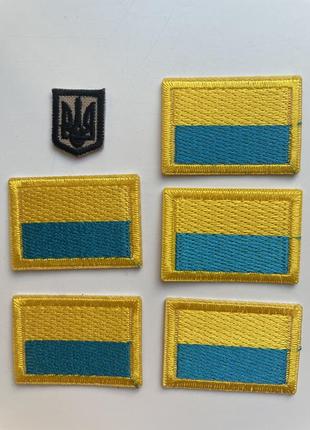 Герб и флаг украины / самоклеивая