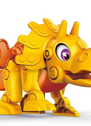 Робот-конструктор "dino bot triceratops", clementoni 750741 фото