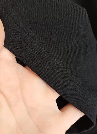 Нова унісекс однотонна футболка зі 100% бавовни, у чорному кольорі, розміри, м, л, хл, 4хл6 фото