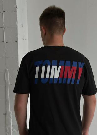 Футболка Tommy Jeans cut-out long-sleeve jersey top Schwarz3 фото