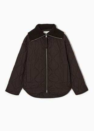 Сьогана куртка oversize з коміром cos