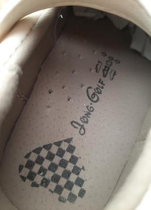 Туфлі дитячі бежеві з коричневим зайчик бантик камінці , на липучці дуже м'які ,...