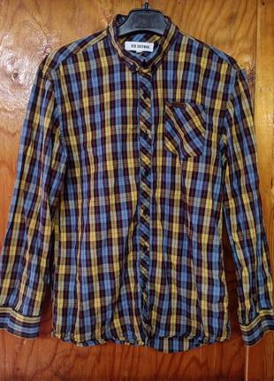 Рубашка в клетку для парня ben sherman 12-13/152-156