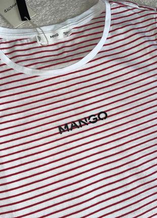 Новая женская футболка mango р. m