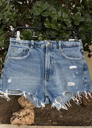 Zara шорти джинсові