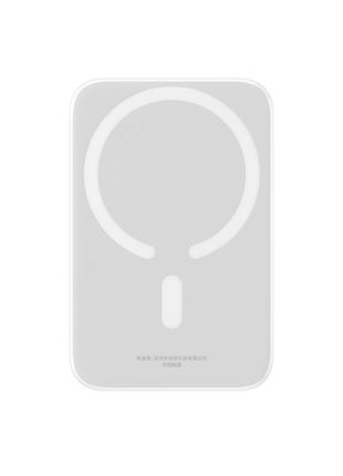 Зовнішній акумулятор магнітний magsafe baseus 6000mah 20w