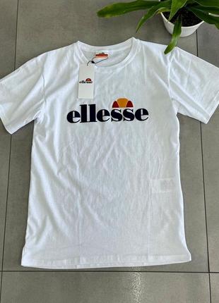 Футболка ellesse білий з великим принтом