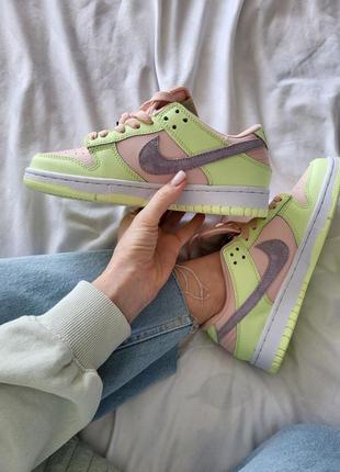Кросівки - sb dunk low lime