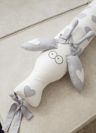 Подушка жираф 240/25см, для сна беременных и детей, подушка подарок, подушка...