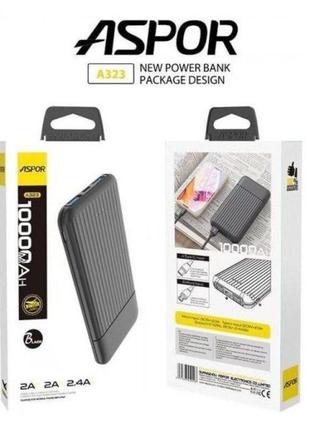 ‼️ціна до кінця тижня‼️павербанк aspor 10000mah 10w | power bank |