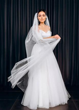 Пишна фата на гребені