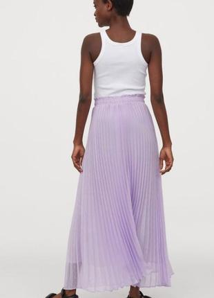 Юбка миди плиссе h&m