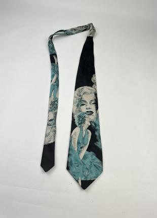 Creative company галстук с принтом мерлин монро marilyn monroe галстук