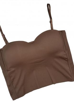 Удлиненный топ, чашка в