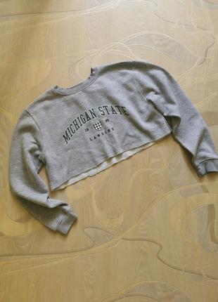 Укорочений світшот, толстовка