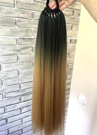 Накладний хвіст на резинці, афрохвіст, афрорезинки.