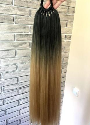 Накладний хвіст на резинці, афрохвіст, афрорезинки.