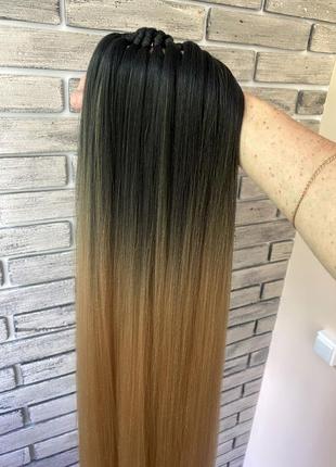 Накладний хвіст на резинці, афрохвіст, афрорезинки.