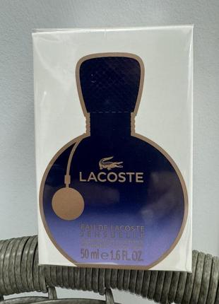Lacoste eau de lacoste sensuelle парфюмированная вода 50мл