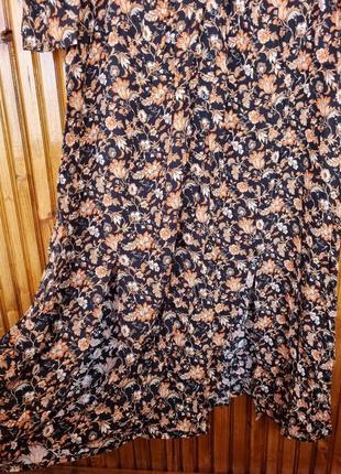 Летнее платье zara с разрезами. 8