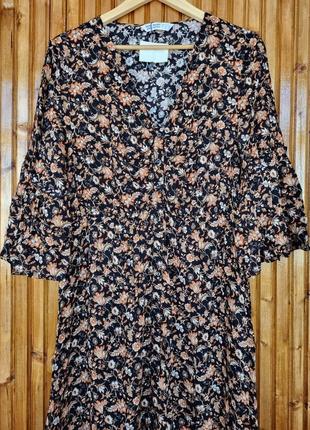 Летнее платье zara с разрезами. 3