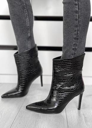 Женские сапоги croco2 фото