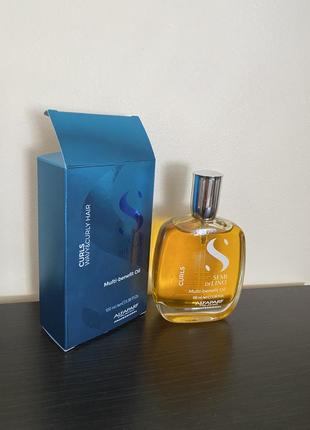 Alfaparf semi di lino curls multi-benefit oil2 фото